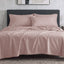 Sofia Home Textiles Bedsheets - full set contents of Sofia Double Plain Bedsheet Set 5 Pieces (240 × 260 cm) in Rose - مفروشات صوفيا - ملايات - محتويات طقم ملاية صوفيا سادة دبل 5 قطع (240 × 260 سم) باللون روز