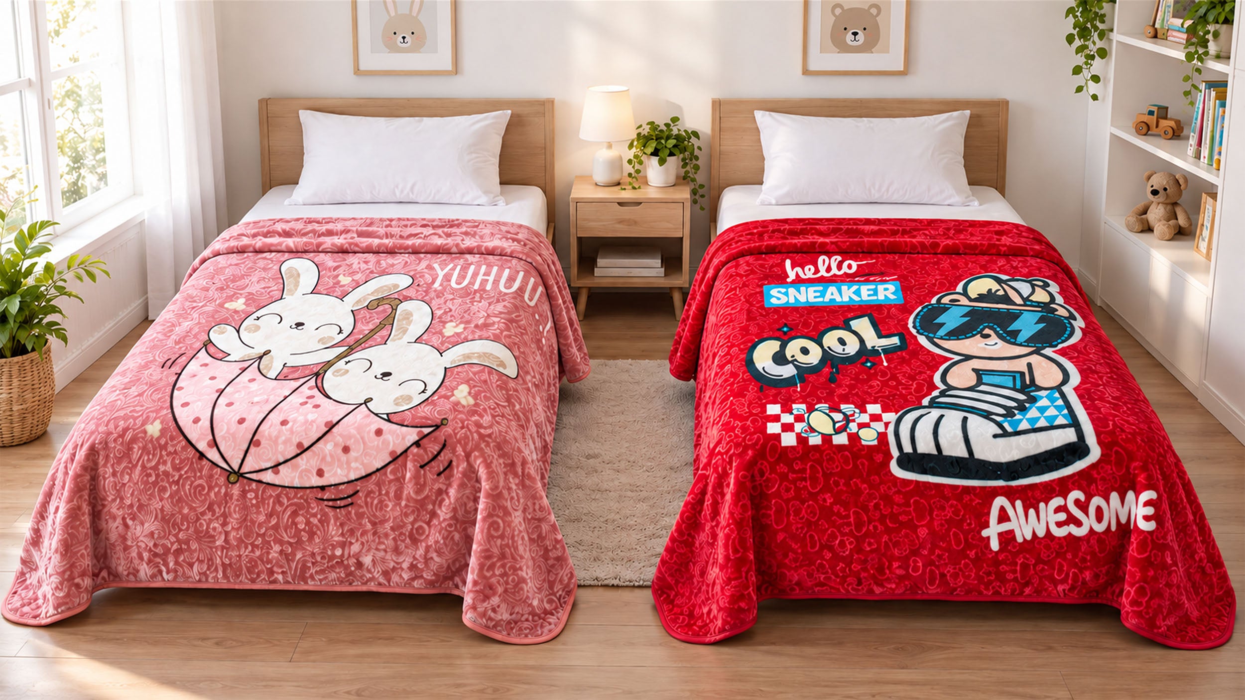 Best Children’s Bed Sheet Prints for a Cheerful and Organized Bedroom