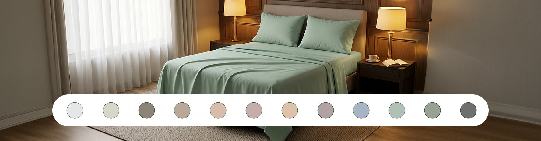 Flat Plain Bedsheets
