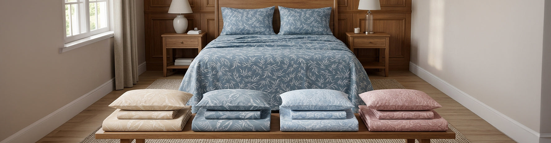 Flat Printed Bedsheets