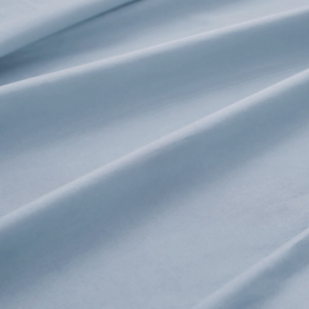 Sofia Home Textiles Bedsheets - full set contents of Sofia Double Plain Bedsheet Set 5 Pieces (240 × 260 cm) in Baby Blue - مفروشات صوفيا - ملايات - محتويات طقم ملاية صوفيا سادة دبل  5 قطع (240 × 260 سم) باللون لبني
