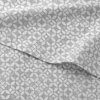 Sofia Printed Double Flat Bedsheet Set (240 x 260 cm) 4 Pcs Geometric Flowers