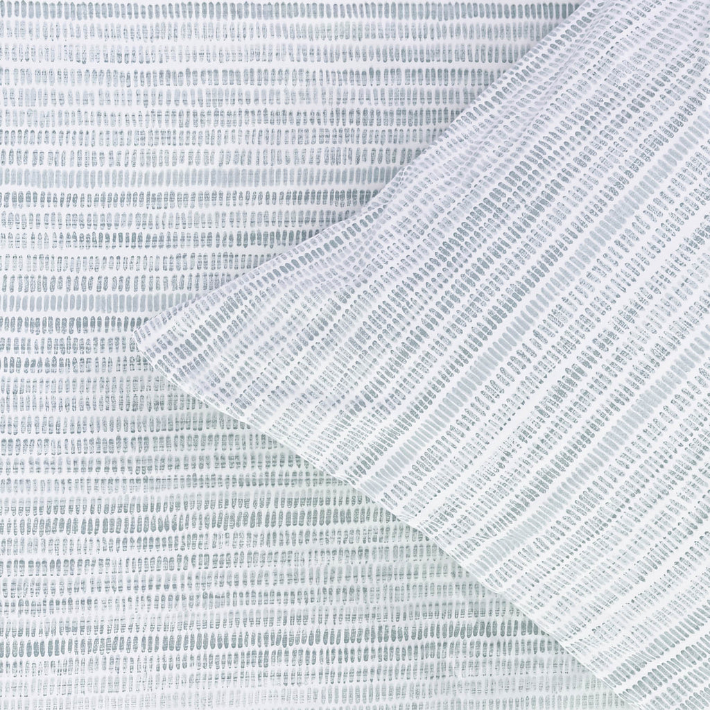 Sofia Home Textiles Printed Bedsheets - pattern details of Sofia Lines printed double bedsheet set in Mint - مفروشات صوفيا - ملايات مطبوعة - تفاصيل نقشة طقم ملاية صوفيا خطوط دبل باللون مينت
