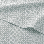 Sofia Printed Double Flat Bedsheet Set (240 x 260 cm) 4 Pcs Geometric Flowers