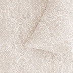 Sofia Home Textiles Printed Bedsheets - pattern details of Sofia Small Paisley printed double bedsheet set in Beige - مفروشات صوفيا - ملايات مطبوعة - تفاصيل نقشة طقم ملاية صوفيا كشمير صغير دبل باللون بيج