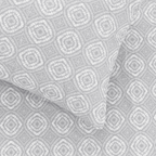 Sofia Home Textiles Printed Bedsheets - pattern details of Sofia Circles printed double bedsheet set in Grey - مفروشات صوفيا - ملايات مطبوعة - تفاصيل نقشة طقم ملاية صوفيا دوائر دبل باللون رمادي
